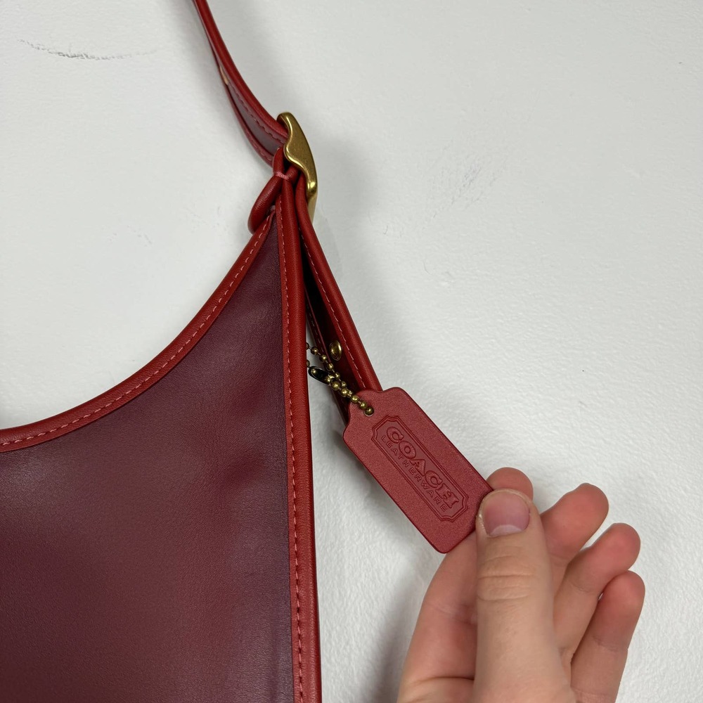 Coach 1941 Originals Collection Ergo Re-edition Red Colorblock Shoulder Bag NWT - Picture 6 of 14